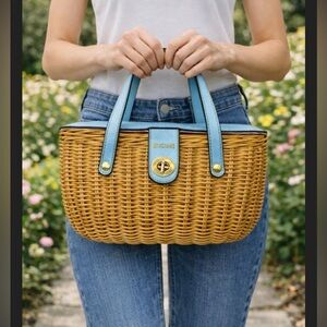 Bracianno Vintage Basket Purse bag